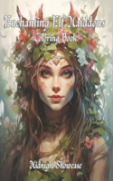 Enchanting Elf Maiddens Coloring Book