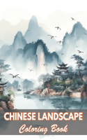 Chinese Landscape Coloring Book