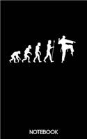 Evolution of Man Notebook (100 pages)