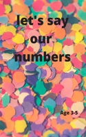 Let's say our numbers