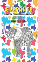 Libro da colorare per ragazze - Meno di 10 euro - Animali - Elefante