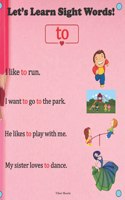 Let's Learn Sight Words!: Short Sight word Sentences and I spy... activities for preschool & kindergarten.
