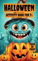 Halloween activity book for kids