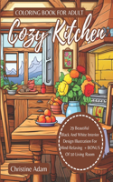 Cozy Kitchen Coloring Book for Adult