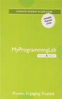 Mylab Programming with Pearson Etext -- Access Card -- For Problem Solving with C++