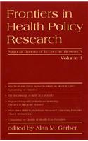 Frontiers in Health Policy Research