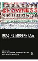 Reading Modern Law