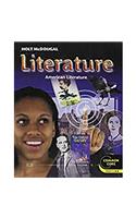 Holt McDougal Literature: Student Edition Grade 11 American Literature 2012