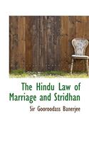 The Hindu Law of Marriage and Stridhan