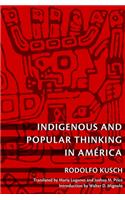 Indigenous and Popular Thinking in América