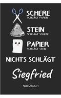 Nichts schlägt - Siegfried - Notizbuch