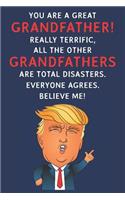 You Are A Great Grandfather! Really Terrific, All The Other Grandfathers Are Total Disasters. Everyone Agrees. Believe Me