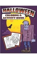 Halloween Coloring & Activity Book