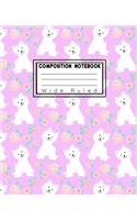Composition Book Wide Ruled
