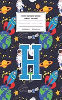 Primary Composition Notebook Grades K-2 Story Journal H