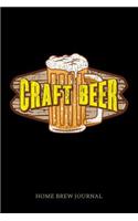 Craft Beer Home Brew Journal