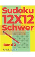 Sudoku 12x12 Schwer - Band 2