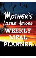 Mother's Little Helper Weekly Meal Planner