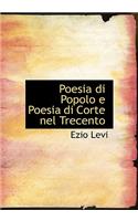 Poesia Di Popolo E Poesia Di Corte Nel Trecento