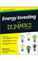 Energy Investing For Dummies
