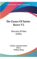 Essays Of Sainte-Beuve V2