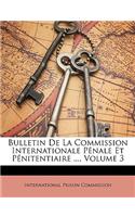 Bulletin de La Commission Internationale Penale Et Penitentiaire ..., Volume 3