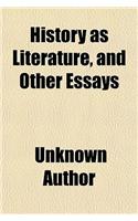 History as Literature