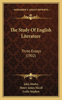 The Study Of English Literature