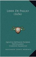 Liber De Pallio (1656)