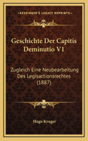 Geschichte Der Capitis Deminutio V1