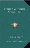 Zethe And Other Poems (1837)