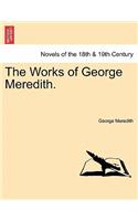 Works of George Meredith.