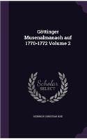 Göttinger Musenalmanach auf 1770-1772 Volume 2