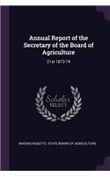 Annual Report of the Secretary of the Board of Agriculture