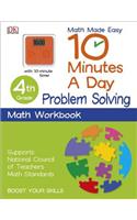 10 Minutes a Day: Problem Solving, Fourth Grade