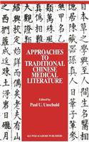Approaches to Traditional Chinese Medical Literature