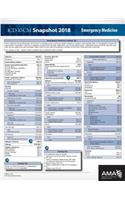 ICD-10-CM 2018 Snapshot Coding Cards: Emergency Medicine