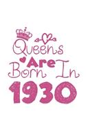 Queens Are Born In 1930 Notebook