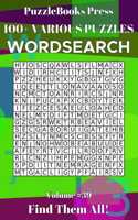 PuzzleBooks Press Wordsearch 100+ Various Puzzles Volume 39