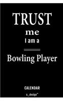 Calendar for Bowling Players / Bowling Player