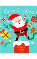 Merry Christmas Coloring For Kids: Happy New Year, Christmas Coloring Book, Coloring For Kids, A Fun Coloring Book For 2-5 Years Old's