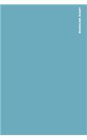 Migraine Diary: Logbook for severe headaches - Tracking date, duration, triggers, symptoms, relief measures and medication used - Plain teal version