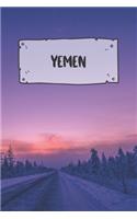 Yemen: Ruled Travel Diary Notebook or Journey Journal - Lined Trip Pocketbook for Men and Women with Lines