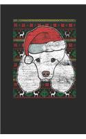 Ugly Christmas - Poodle: Small Lined Notebook - Christmas Gift for Kids, Women, Men Girls And Boys