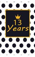 13 years