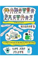 School Age Crafts (Cut and paste Monster Factory - Volume 3): This book comes with collection of downloadable PDF books that will help your child make an excellent start to his/her education. Books are designed