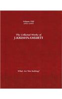 Collected Works of J.Krishnamurti - Volume VIII 1953-1955