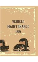 Vehicle Maintenance Log: Vehicle Repair Log Book