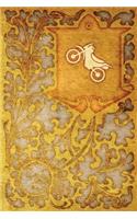 Monogram Motocross Notebook: Blank Journal Diary Log(60 Monogram Nouveauone 150 Lined)