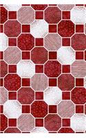 Journal Notebook Dotty Hexagon Pattern 13